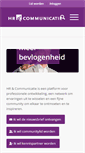 Mobile Screenshot of hr-communicatie.nl