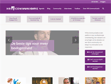 Tablet Screenshot of hr-communicatie.nl